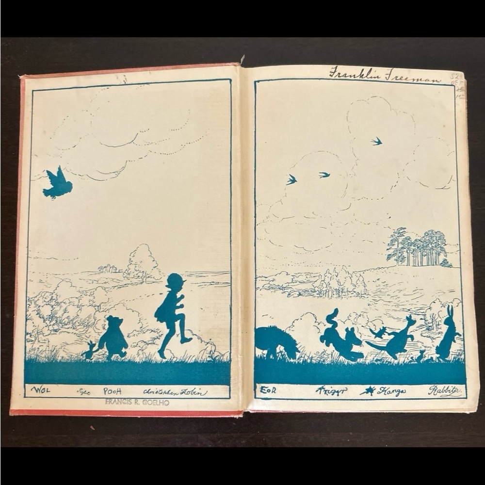 *SOLD* House On Pooh Corner Hardcover Book 1928 Edition Vintage - Picture 9 of 11